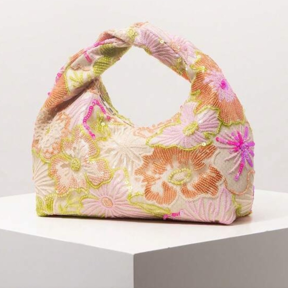 Floral Embroidered Women's Bag
